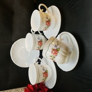 Arcopal France Provincial Cups & Saucers
